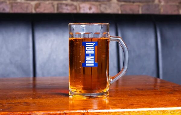 IRN BRU in Glass