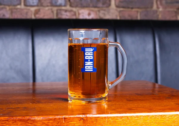 IRN BRU in Glass