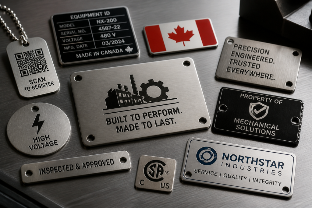 Customized Industrial Tags